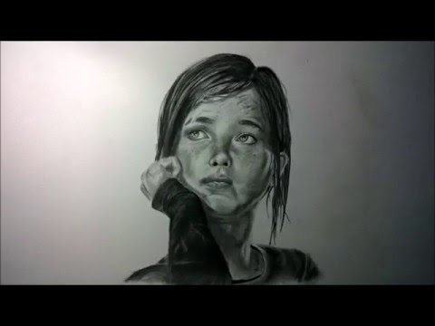 480x360 Drawing Ellie - Last Of Us Drawing