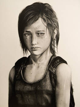 263x350 Drawing Of Ellie From The Last Of Us - Last Of Us Drawing