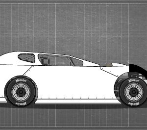300x265 images of dirt late model blank template - Late Model Drawing