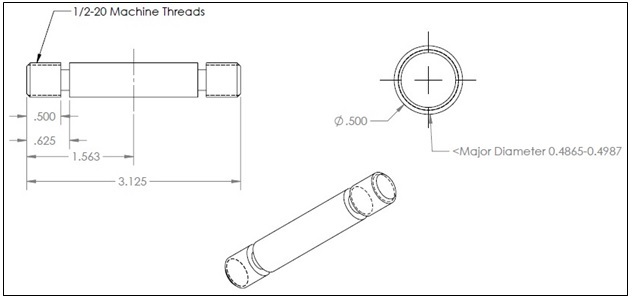632x300 lathe stud - Lathe Drawing