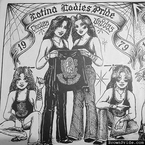500x500 latin ladies pride - Latin Drawings