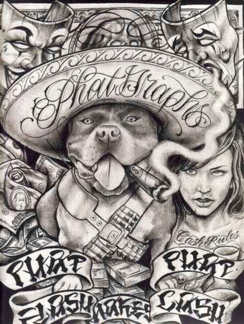 500x664 lowrider art chicano, chicano art - Latino Drawings