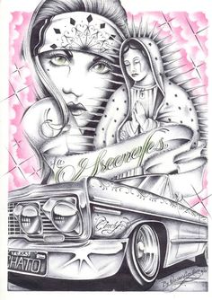 236x334 best chicano drawings images body art tattoos, chicano art - Latino Drawings