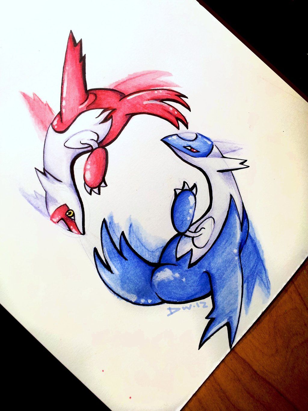 1024x1365 Latios And Latias - Latios And Latias Drawing