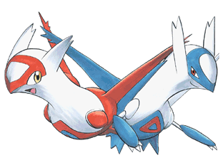 312x232  - Latios And Latias Drawing