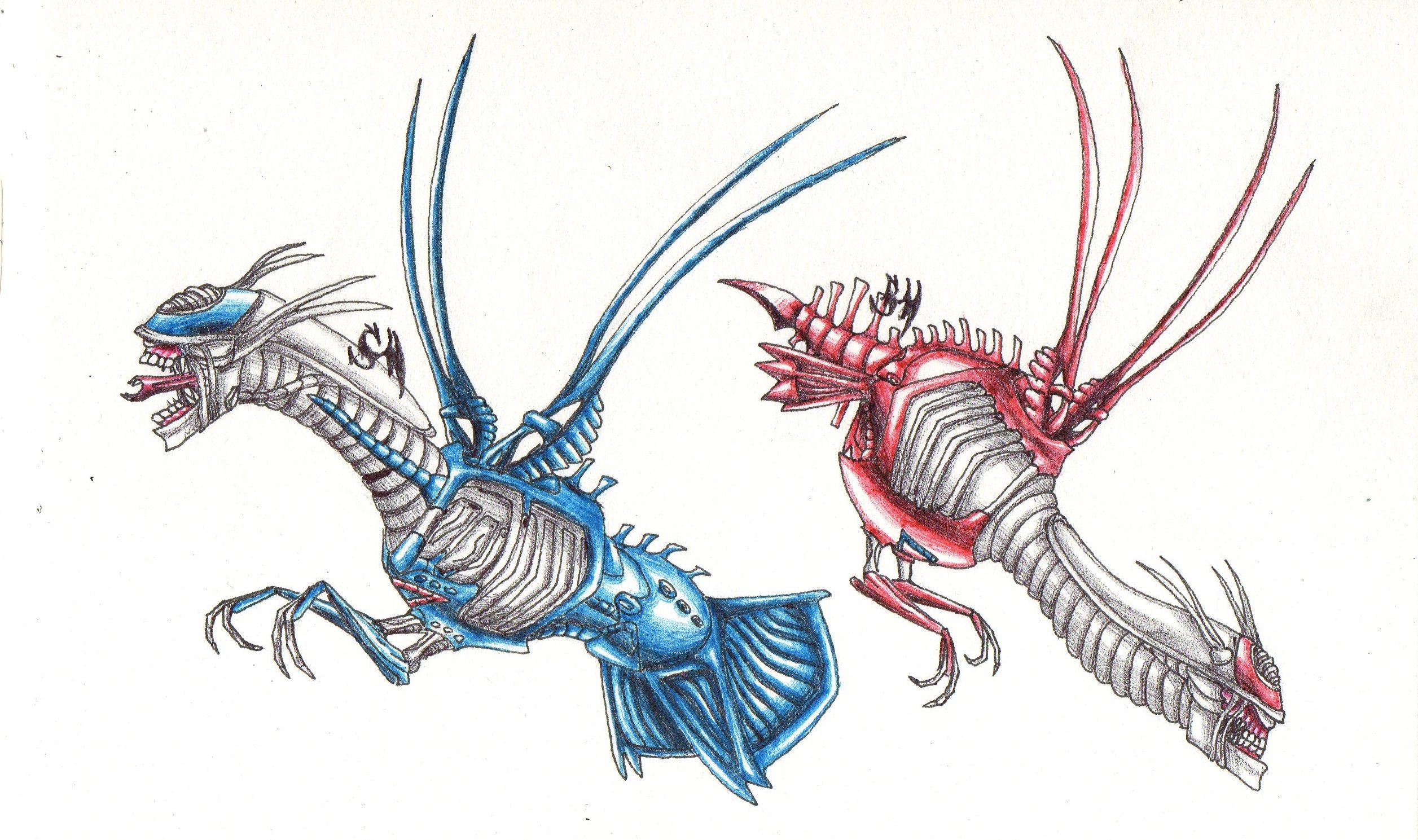 2513x1489 Xenomorph Latios And Xenomorph Latias - Latios And Latias Drawing