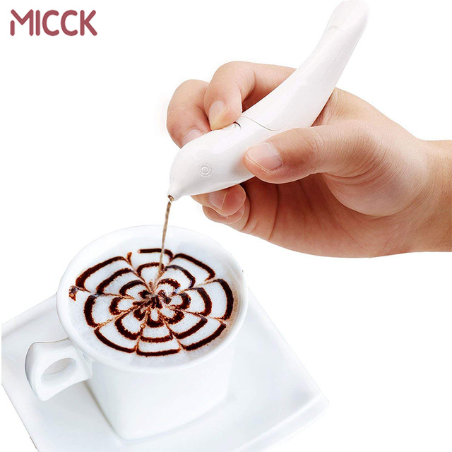 640x640 micck creative bird cafe drawing pen for kitchen barista tools - Latte Drawing