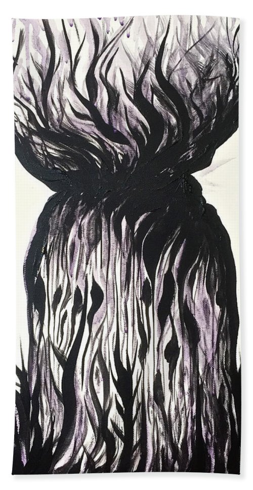 500x967 Sketchy Latte Stone Beach Towel For Sale - Latte Stone Drawing