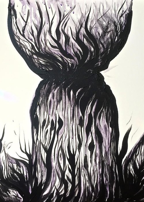 500x700 Sketchy Latte Stone Greeting Card For Sale - Latte Stone Drawing