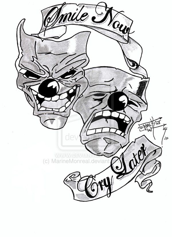 Joker Tattoo Laugh Now Cry Later Best Tattoo Ideas