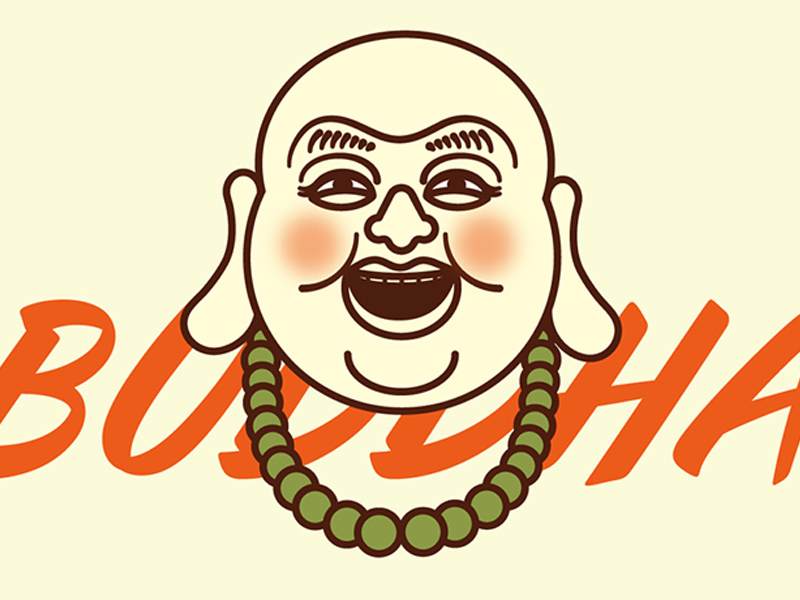 800x600 laughing buddha drawing - Laughing Buddha Drawing