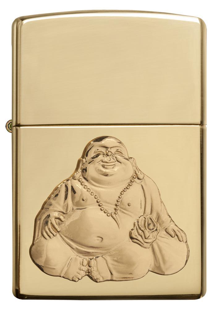 705x1000 laughing buddha emblem high polish brass lighter - Laughing Buddha Drawing