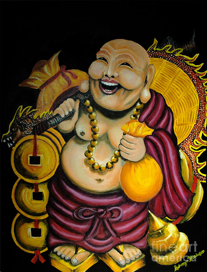 Laughing Buddha Drawing at Explore collection of