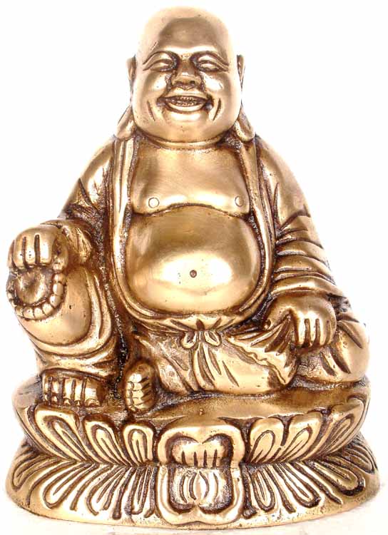 544x750 laughing buddha - Laughing Buddha Drawing