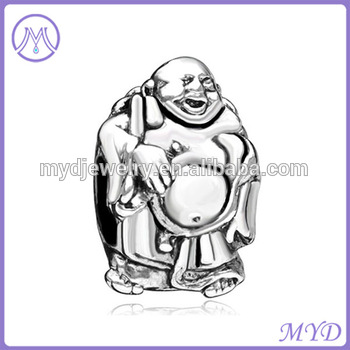350x350 european style big hole metal spacer charm bracelet religion - Laughing Buddha Drawing
