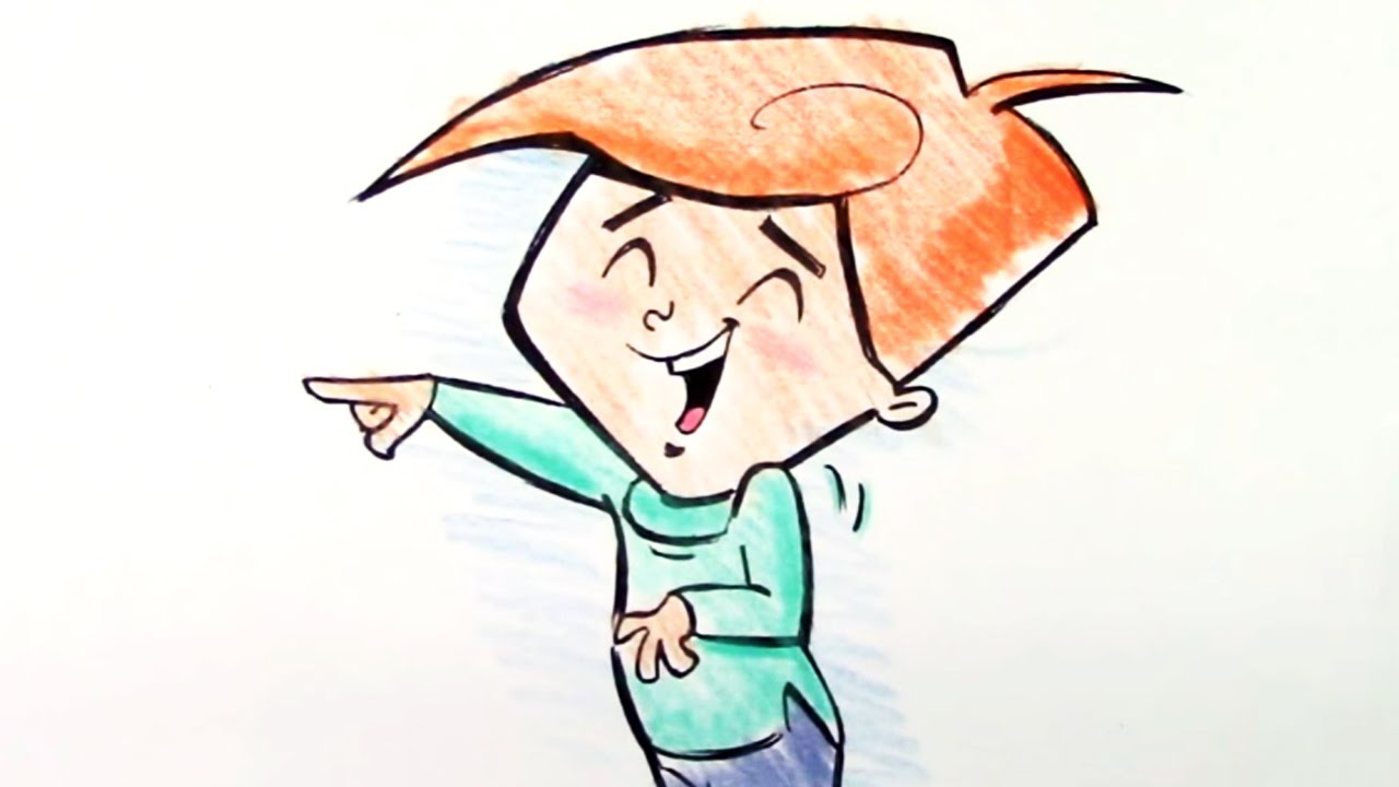 1280x720 how to draw a person laughing - Laughing Drawing