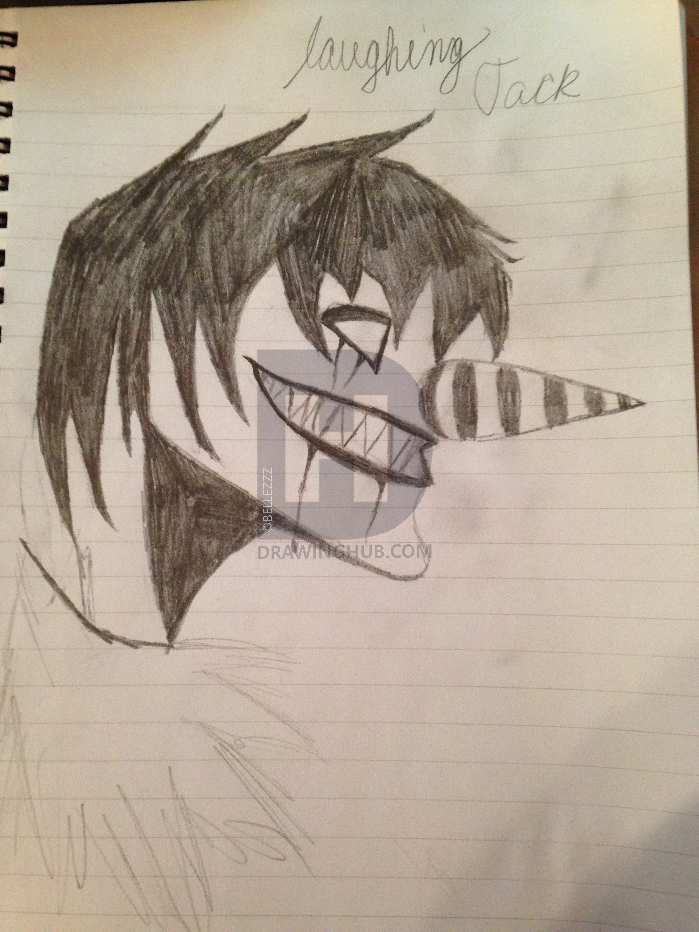 2448x3264 laughing jack - Laughing Jack Drawing