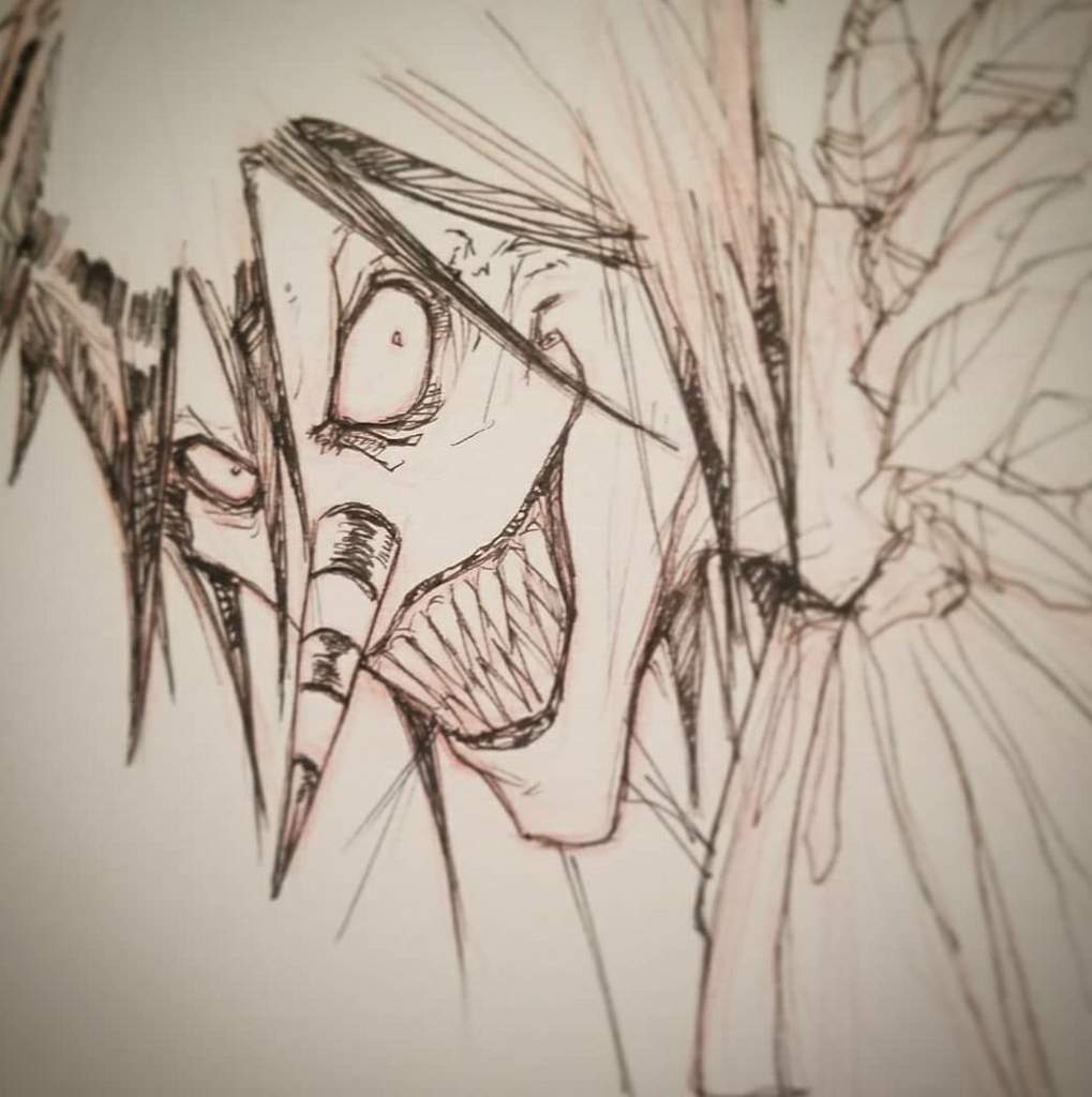 1019x1024 laughing jack sketch mrcreepypasta amino - Laughing Jack Drawing