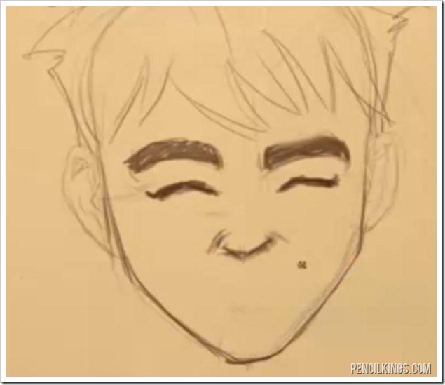 635x549 it's no joke how to draw a laughing face easily - Laughing Mouth Drawing