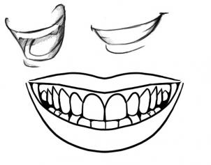 Laughing Mouth Drawing at PaintingValley.com | Explore collection of ...