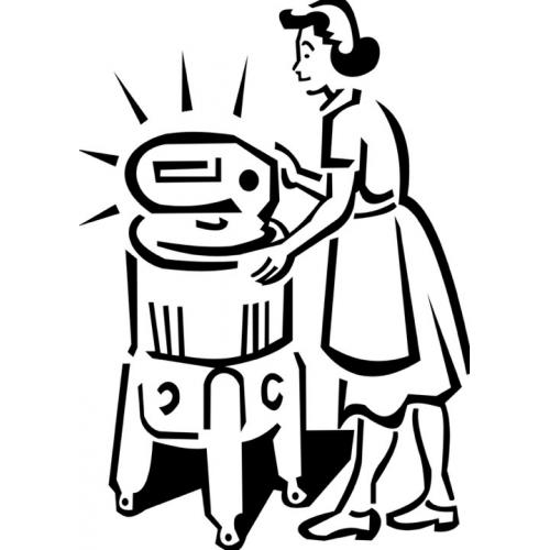 500x500 The Laundry Basket Golden West Auctions - Laundry Basket Drawing