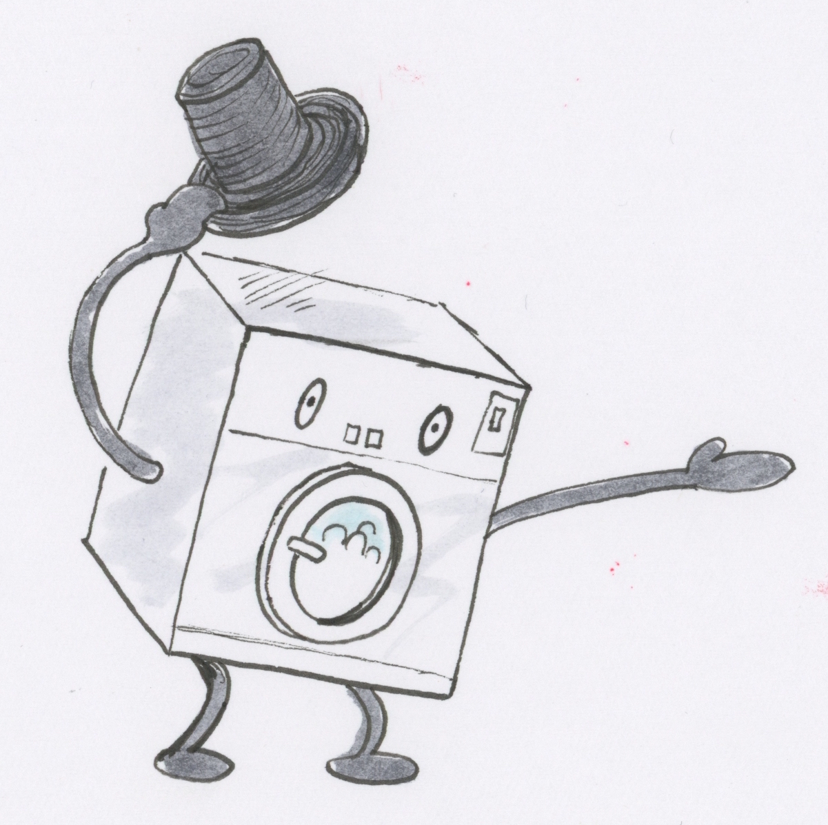 1201x1197 extra drawings for the distance signal v noise - Laundry Drawings