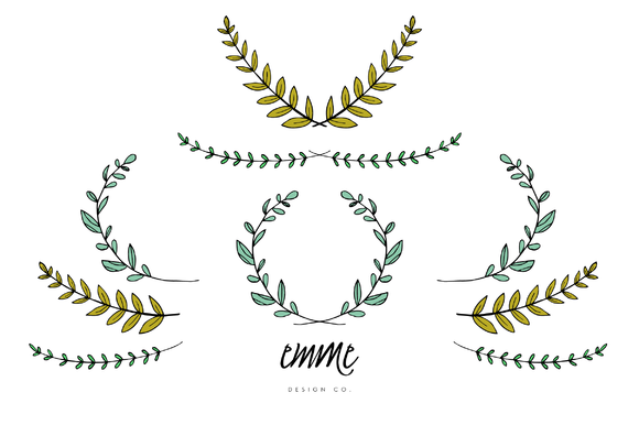 580x386 Tee How To Draw Hands, Leaves Vector - Laurel Leaf Drawing