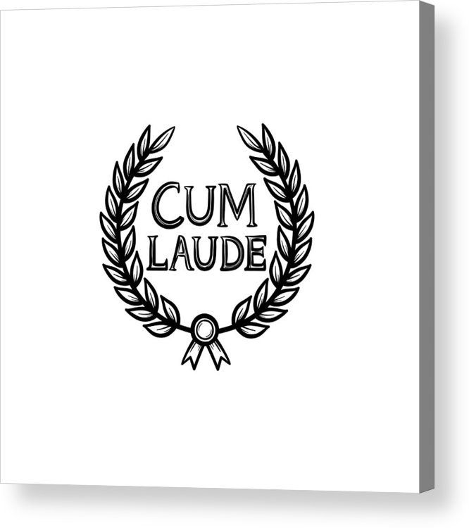 666x750 Laurel Wreath Hand Drawn Sketch Icon Acrylic Print - Laurel Wreath Drawing