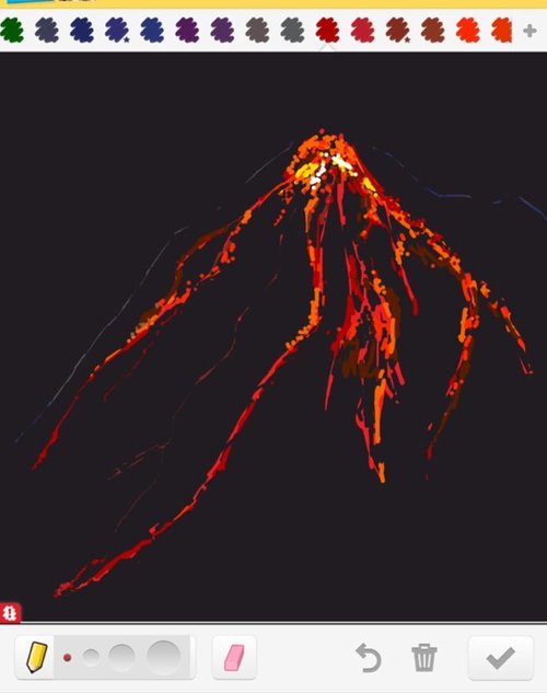 500x633 lava drawings - Lava Drawing