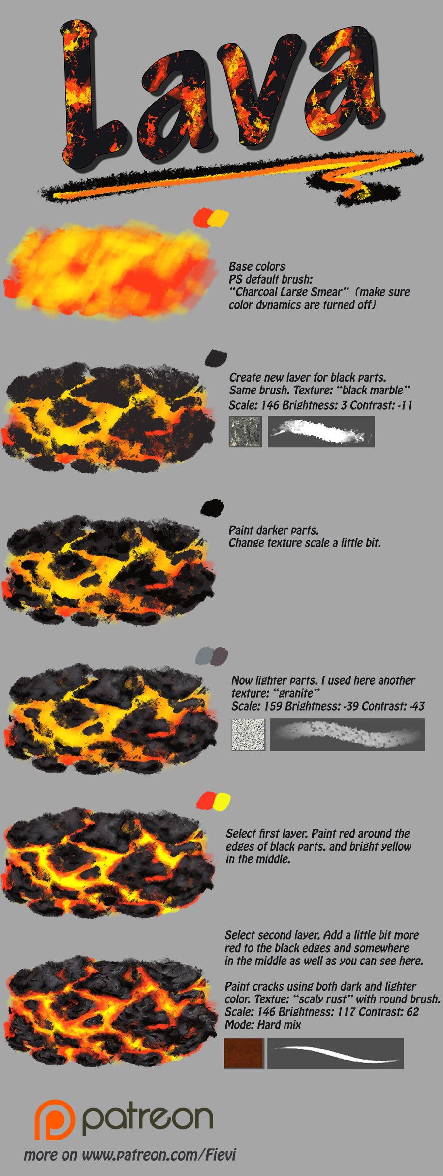 900x2385 lava tutorial - Lava Drawing