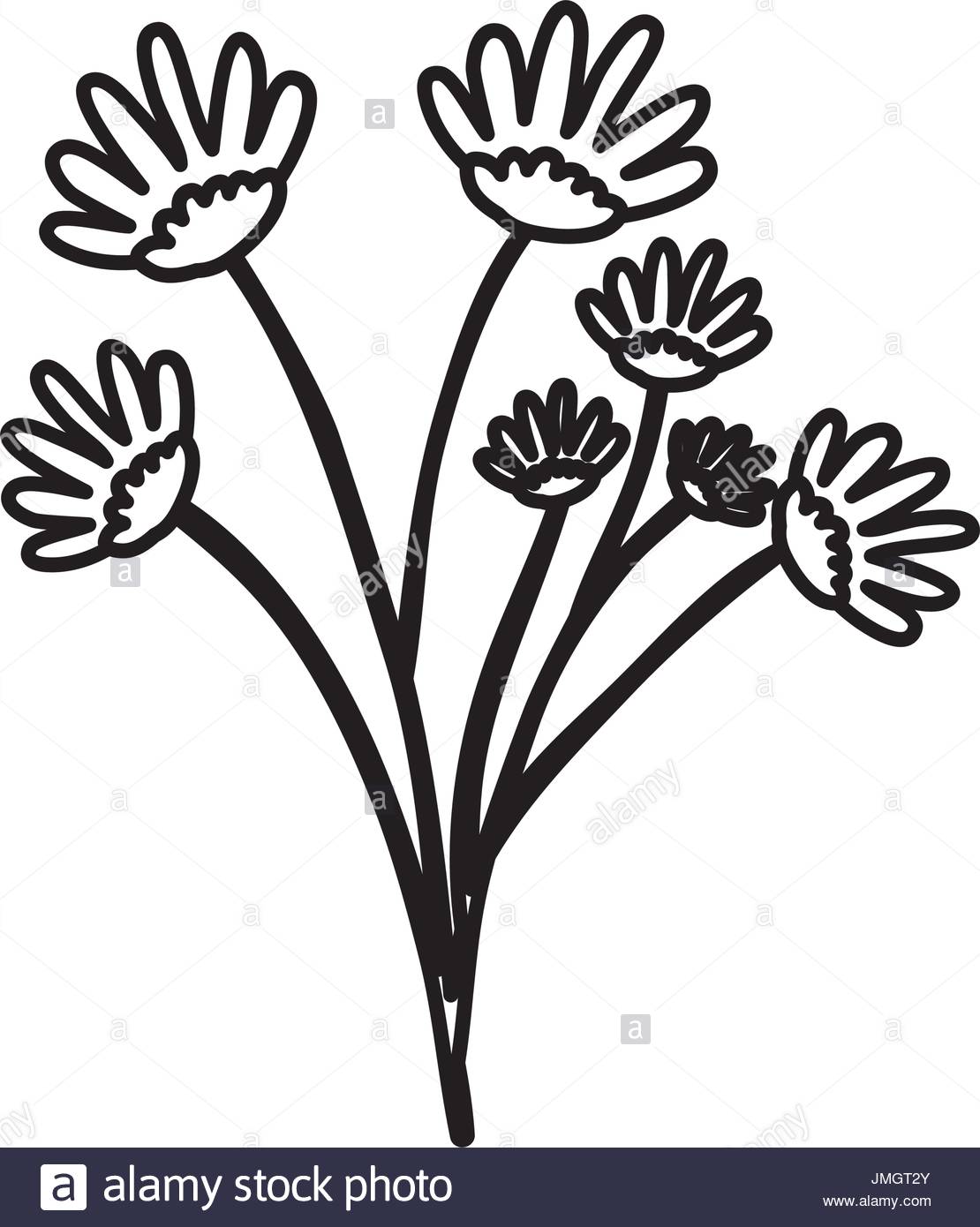 1110x1390 lavender bouquet drawing - Lavender Bouquet Drawing