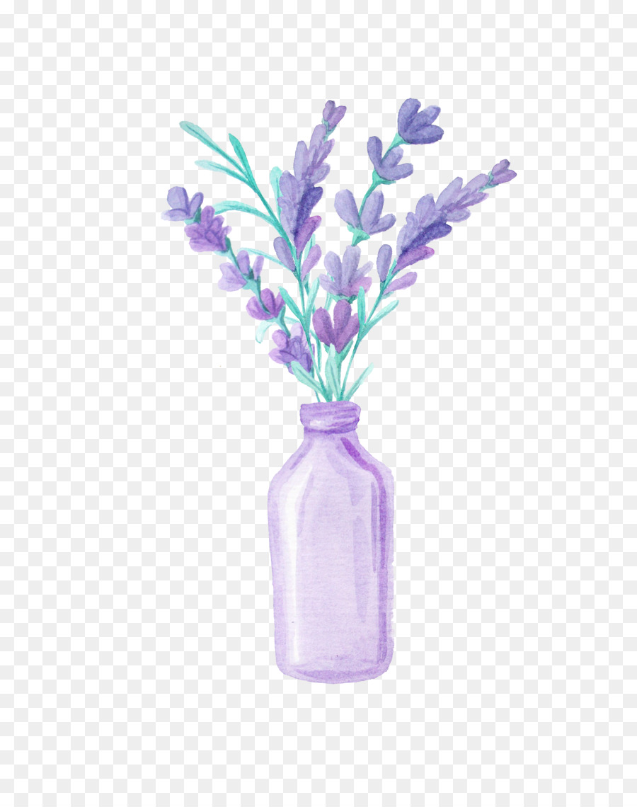 900x1140 How To Draw Lavender Flowers Step - Lavender Plant Drawing