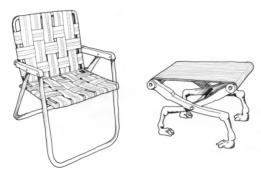 Isometric Drawing Of A Chair at Explore collection
