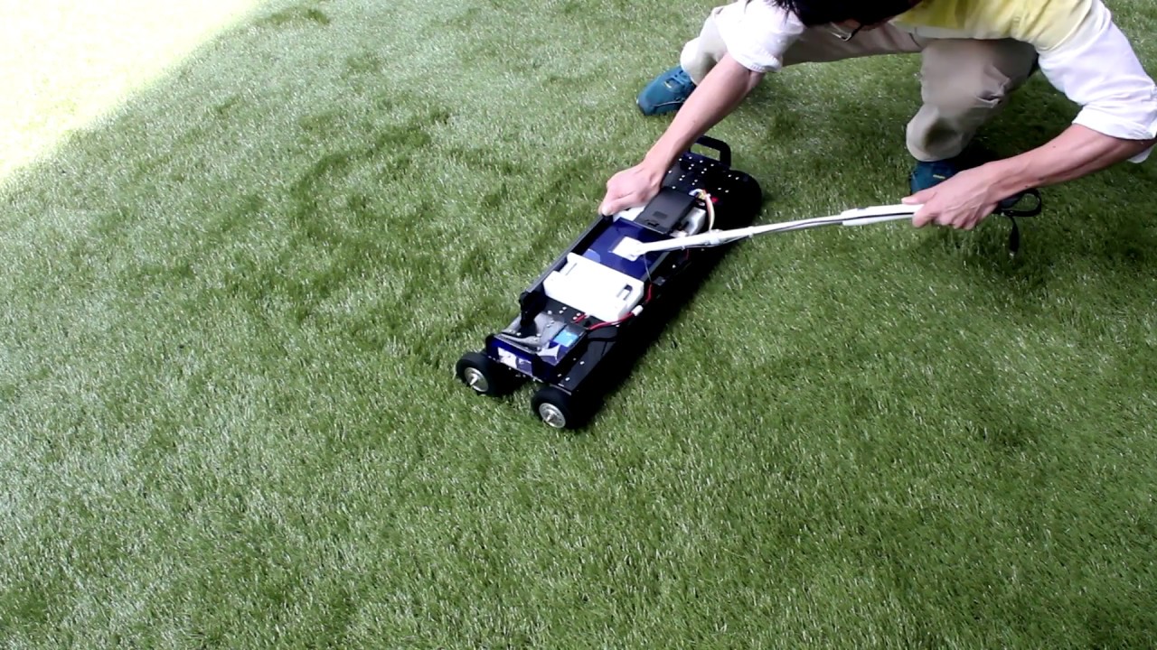 1280x720 Grassffiti Drawing Method To Produce Large Scale Pictures - Lawn Drawing