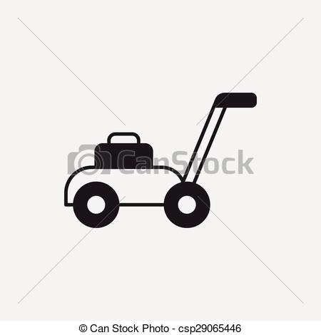 450x470 lawn mower icon - Lawn Mower Drawing