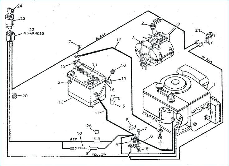 735x534 scotts lawn mower wiring diagram - Lawn Mower Drawing