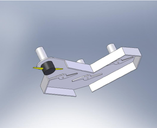 518x420 Solidworks Drawing Of The Lawnmower Deck Download Scientific - Lawn Mower Drawing