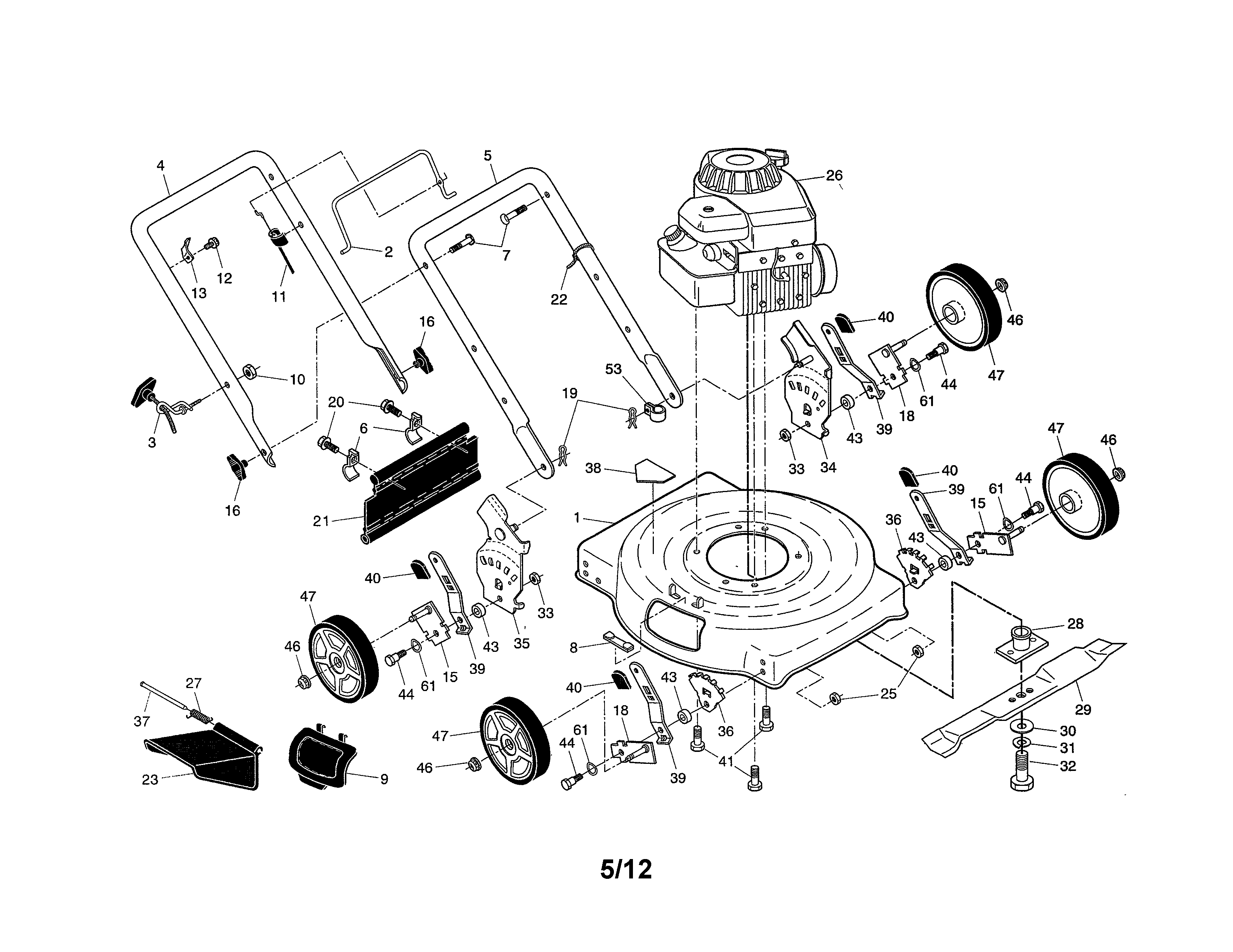 Lawn Mower Drawing at PaintingValley.com | Explore collection of Lawn ...