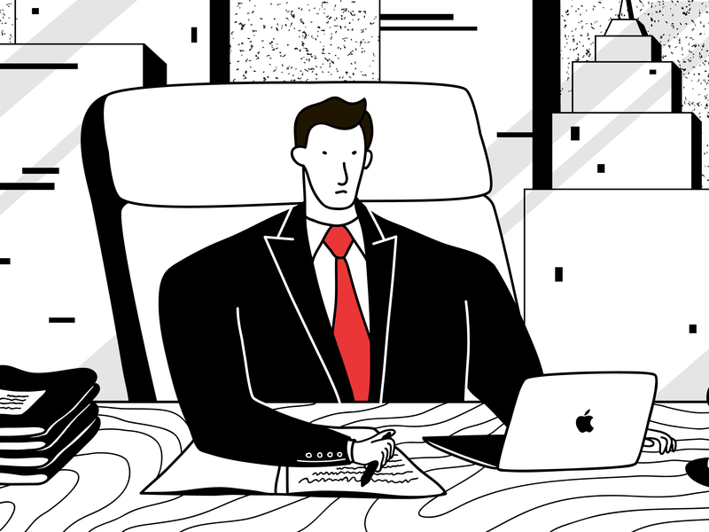 800x600 illustration lawyer - Lawyer Drawing