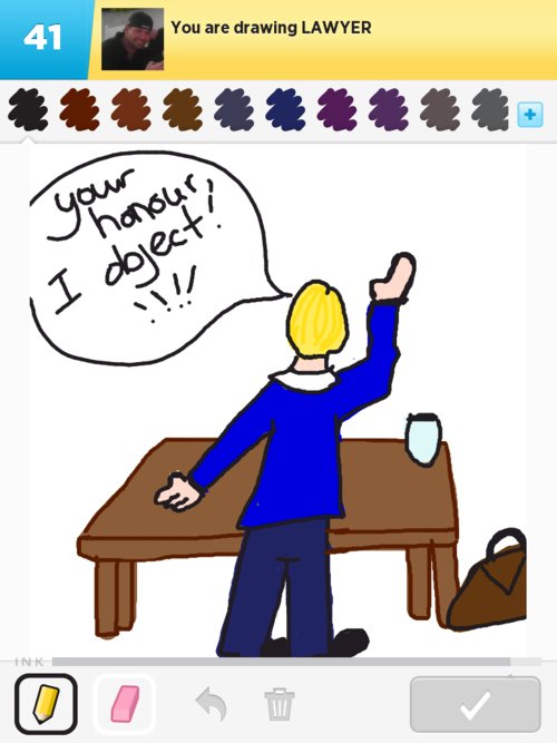 500x667 lawyer drawings - Lawyer Drawing