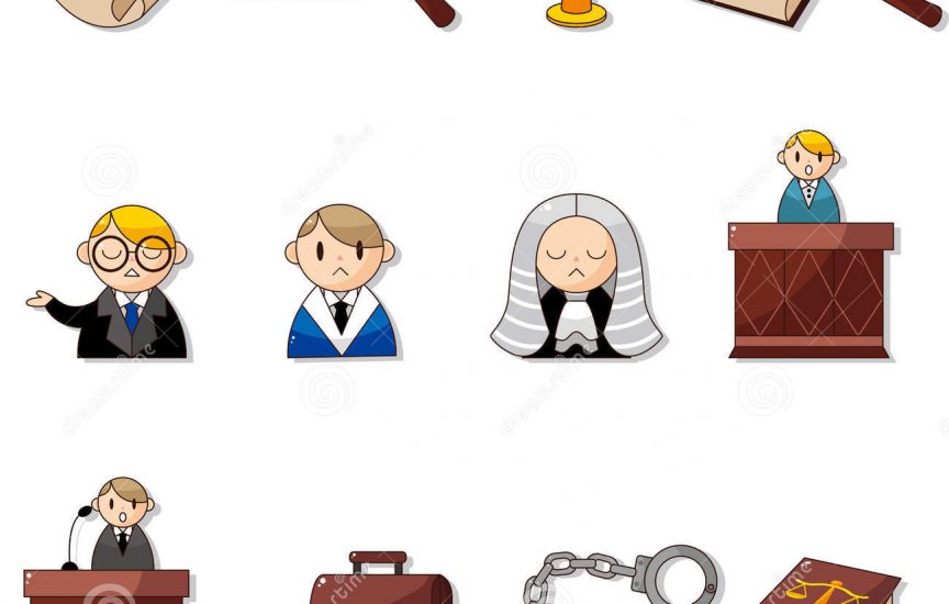 Animated Lawyer Drawing Easy