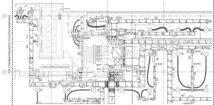 750x369 hvac duct design services, duct layout drawings and pipe sizing - Layout Drawing