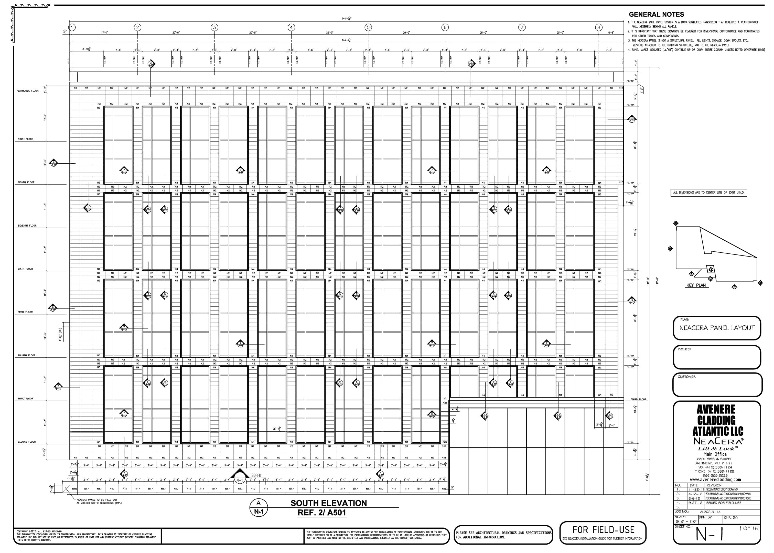 3024x2160 Shop Drawings - Layout Drawing