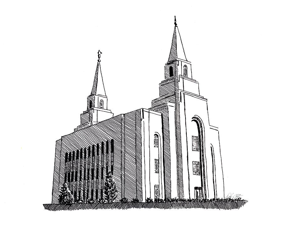 Lds Temple Drawing at Explore collection of Lds