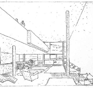 320x320 le corbusier, project for a villa in carthage, drawing - Le Corbusier Drawings