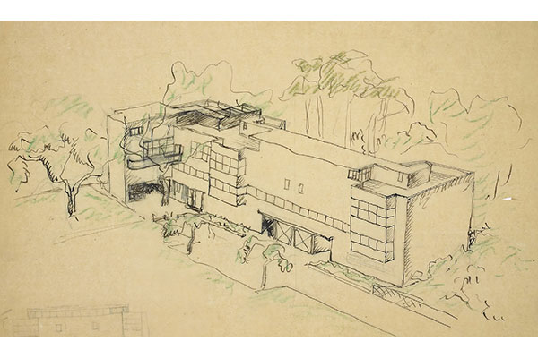 600x400 at home with le corbusier - Le Corbusier Drawings