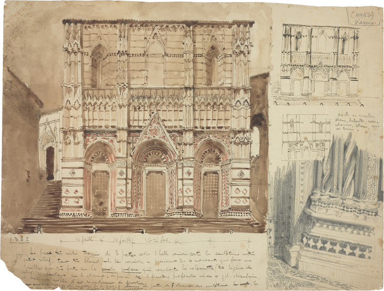 750x569 drawing on the road the story of a young le corbusier's travels - Le Corbusier Drawings