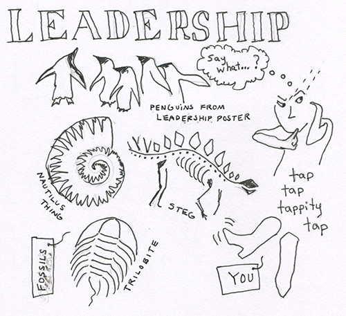 500x457 Leadership Never Looked Like This Art Before Science - Leadership Drawing