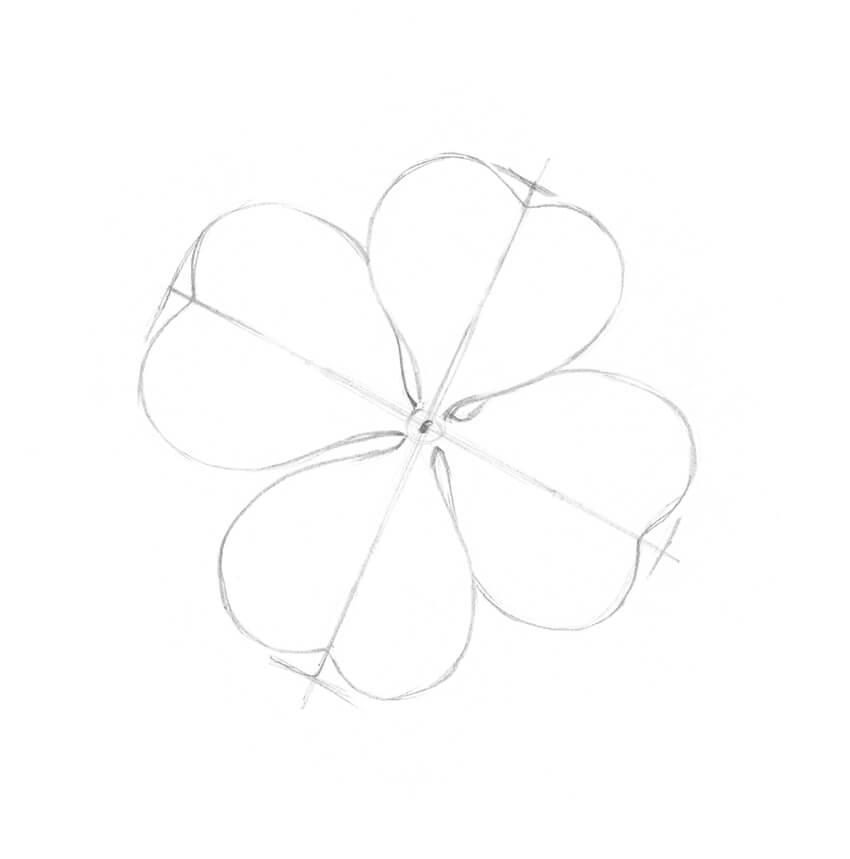 850x859 How To Draw A Leaf Step - Leaf Drawing Pictures