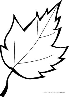 236x332 fall leaf template oak leaf outline clip art - Leaf Outline Drawing